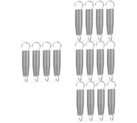 ifundom 16pcs Bass Drum Pedal Spring High-tensile Replacement Springs Tensioner for Easy Installation Compatible Jazz and Rock Drum Foot Pedals