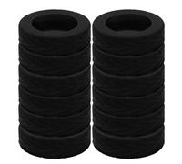 ifundom 16pcs Luggage Wheel Covers Noiseless Casters Protectors Silicone Shock Absorption for Travel Suitcase Wheels Replacement