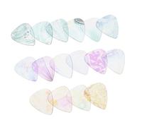 ifundom 16pcs Mixed Thickness Guitar Picks Durable Practice Accessories for Acoustic Classical and Electric Guitars Enjoy Playing Experience