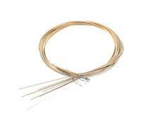 ifundom 16pcs Portable Mandolin Strings for Replacement Mandolin String Set for Players and Musicians