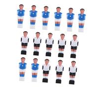 ifundom 16Pcs Replaceable Foosball Guys Resin Soccer Players Table Football Machine Accessories with Bright Colors Suitable for Replacing Old Broken Foosball Athletes