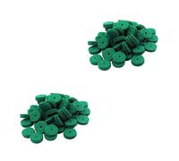 ifundom 180pcs Piano Felt Washers for Key Leveling Green Felt Punchings Piano Repair Parts Lightweight Standard Protects Finish from