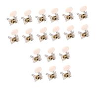 ifundom 18pcs Retro Guitar Tuning Keys Locking Tuners in Line for Acoustic Guitar Strings