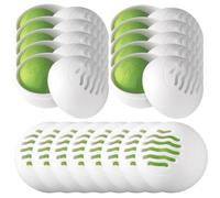 ifundom 18pcs Shoes Deodorizer Balls Plastic White Lightweight for Sneakers