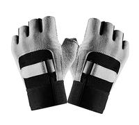 ifundom 1Pair Breathable Half Finger Workout Gloves Durable Fitness Gloves for Weightlifting Cycling and Training Comfortable Grip and Flexibility for Men and Women Great