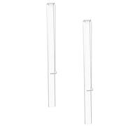 ifundom 1pair Clear Acrylic Music Stand Page Holders Transparent Sheet Music Clips and Design
