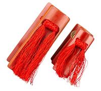 ifundom 1pair Traditional Bamboo Kuaiban Hand Clappers for Adults and Boys and Girls Sound Portable Musical Castanets for Practice and for Beginners and Giving