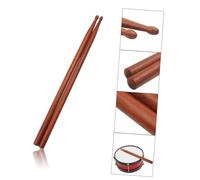 ifundom 1pair Wood Tip Drumsticks for Percussion Natural Finish Comfortable Design for Youth Bands and Drummers Selection
