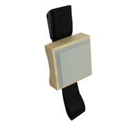 ifundom 1pc Drum Practice Belt Solid Base and Pad for Isolation Portable Leggings Mini Drum Pad for All Ages