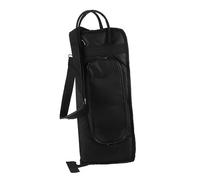 ifundom 1pc Drum Stick Holder Storage Bag Heavy-duty Portable Drumstick Case for Percussion Instruments Lightweight Design Stylish Carrying Handle for Drummers and Musicians Black