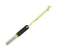 ifundom 1Pc Dual Grit Diamond Stone Fishhook Sharpener Portable Fishing Tool with Non Slip Handle for River and Sea Fishing Tackle Essential for Keeping Hooks