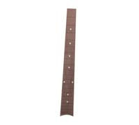 ifundom 1pc Folk Guitar Wooden Fingerboard Accessory Arc-shaped Design for Acoustic Guitars Light Brown Finish Smooth and Safe for Easy Playability