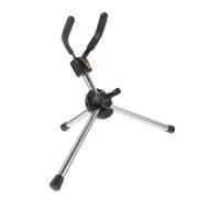ifundom 1PC Portable Foldable Saxophone Stand Tripod Bracket for Wind Instruments Space Saving Design Scratch and Slip Stability Lightweight for Musicians