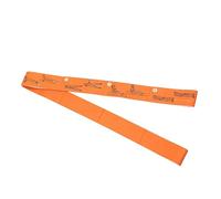 ifundom 1PC Portable Yoga Stretching Band Multi Functional Fitness Elastic Belt for Exercise Durable Resistance Strap for Flexibility Muscle Yellow