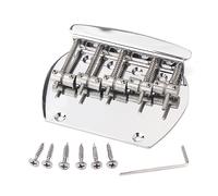 ifundom 1pc Semicircle Metal Tremolo Vibrato Bridge Tailpiece for Electric Guitar String Durable Construction for Style Guitars Easy Installation Enhances Vibrato Performance