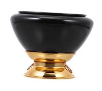 ifundom 1pc Singing Bowl for Meditation and Relaxation Black Tibetan Sound Bowl for Yoga and Healing Small Copper Crafted for Men and Women