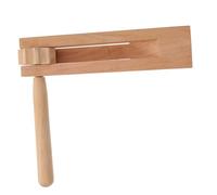ifundom 1Pc Wooden Ratchet Noise Maker Traditional Matraca for Smooth Edges Material Enhances Visual Development Hand Eye Coordination