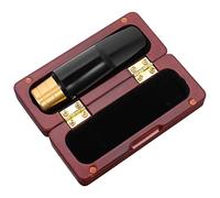 ifundom 1set Alto Saxophone Mouthpiece Ca Standard Saxophone Flute Cap Lightweight Easy-blowing Design for Beginners to Polished Edges for Smooth Comfort