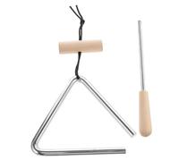 ifundom 1set Beginner Triangle Hand Percussion Instrument Music Triangle for Boys and Girls Develops Rhythm and Musicality for Early Education and Music Classes