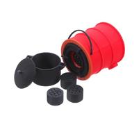 ifundom 1set Dollhouse Miniature Coal Stove Model Scale Realistic Accessory Cooking Utensils for Dollhouse Decoration and Pretend Play