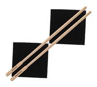 ifundom 1set Flute Cleaning Kit Cleaning Cloths and Rods Maple Flute Clarinet and Wind Instrument Maintenance