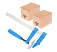 ifundom 1set Guitar Fret Installation Tools Maintenance Accessories for Guitar Repair Comfortable Handheld Design for Luthiers and Musicians