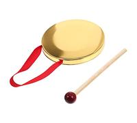 ifundom 1set Hand Held Gong Mallet Metal Percussion Instrument for Music Exploration Home Decor and Party Accessories