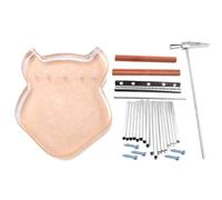 ifundom 1set Key Kalimba Kit for Beginners Portable Thumb Piano Beautiful Sound for Outdoor and Indoor Use Easy Assembly Musical Instrument