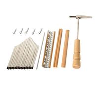 ifundom 1set Keys Kalimba Key Part Diy Fingertip Piano Kit Kalimba Tuning Hammer Thumb Piano Accessories Set