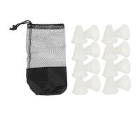 ifundom 1Set Luminous Roller Skating Marker Training Props Carry Bag Lightweight Portable Training Obstacles for Use Durable Easy to Clean