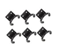 ifundom 1set Microphone Hanger Hooks Wall-mounted Microphone Storage Rack Sturdy Holders for Home Use Space-saving Design Easy Installation