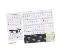 ifundom 1set Piano Keyboard Stickers for Keys Easy to Install and Remove Decals for Beginners Smooth Teaching Tool for Electronic Organs