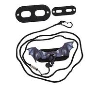 ifundom 1set Portable Bat Shape and Leash for Reptiles Traction Rope for Pets Like Lizards and Bearded Dragons Lightweight and Compact Design for Outdoor Safety Walking
