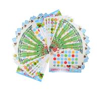 ifundom 1set Potty Training Sticker Chart for Toddlers Reward System Fun Stickers for Boys Girls Durable Chart for Encouraging Toilet Habits Safe Material for Home Use