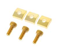 ifundom 1set Practical Guitar String Blocks for Tremolo Bridge Easy to Install Screws for Electric Guitar Repair and Building