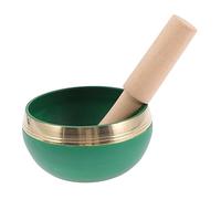 ifundom 1set Singing Bowl for Meditation Therapy Mallet Sound Bowl for Mindfulness Relaxation for Home Decor and Travel