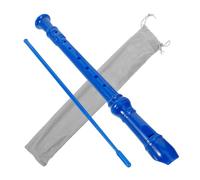 ifundom 1set Swan Recorder Cloth Bag Beginner-friendly Musical Instrument for Boys and Girls German System Flute for Pre-school Music Education Safe and Design