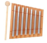 ifundom 1set Tone Educational Chime Mallet Simple Percussion Instrument for Early Learning Meditation and Outdoor Activities