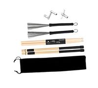 ifundom 1set Tuning Key and Brush for Beginners Multi-purpose Drum Kit Accessories for Youth Bands and Jazz Practice