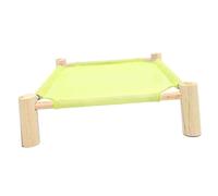 ifundom 1Set Wooden Lizard Hammock Bed Detachable Elevated Rack for Reptiles Lightweight and Easy to Assemble for Summer Cooling and Ventilation Compact Design for Any Space
