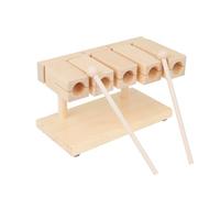 ifundom 1set Wooden Rhythm Bars Educational Toy for Boys and Girls Percussion Instrument for Toddlers for Preschool and Yoga Safe Smooth Coordination and Reaction Skills