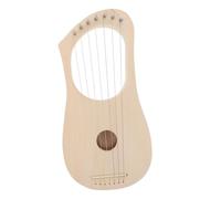 ifundom 1set Wooden String Lyre Harp Your Own Instrument for Beginners Beautiful Melodious Sound Musical Adults and Boy Girl