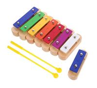 ifundom 1set Xylophone Percussion Instrument with Tones Wooden Sticks for Boys and Girls Music Learning Rhythm and Hand-eye Coordination for Early Childhood Development