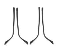 ifundom 2 Pairs Black Tr90 Eyeglass Temple Sleeves Lightweight Design Easy Replacement Glasses Frame Legs for Eyewear and Sunglasses Repair