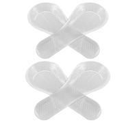 ifundom 2 Pairs Gel Heel Cushion Pads with Honeycomb Structure, Self-Adhesive Anti-Slip Inserts for Women’s Shoes and High Heels, Flexible Adjustment for Sports and Outdoor Activities