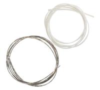 ifundom 2 Pcs Guitar Binding and Purfling Strips 1640x6x1.5mm Abalone Shell and White Iridescent Colour Flexible Edge Trim for Acoustic, Classical and Electric Guitar Body Decoration
