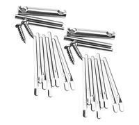 ifundom 2 Sets Diy 8-note Thumb Piano Mini Kalimba Finger Piano Portable Musical Instruments for Beginners Home Use