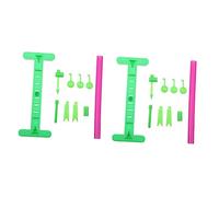 ifundom 2 Sets DIY Wind Velocity Measurement for Science Experiment Device Enhancing Hands Ability Durable Educational Wind Vane Anemometer for and Scientific Principles