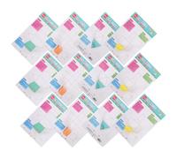 ifundom 2 Sets Folding 3D Geometric Solids Model Kit - Math Geometry Teaching Aids with 16 Types of Solid Shapes - Classroom Geometry Construction for Secondary School Learning