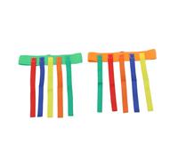 ifundom 2 sets Interactive Pull Tails Game Belts Lightweight Outdoor Activity for Chasing Sports Training Safe Educational Play Random Color